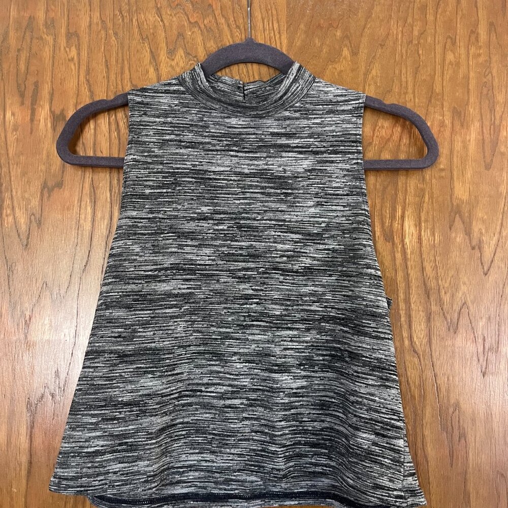 Urban Outfitters Sleeveless Mock Neck Cotton Tank